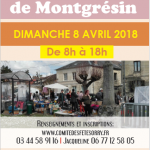 Brocante Montgresin 2018 Comité des fêtes Orry-la-Ville Montgrésin